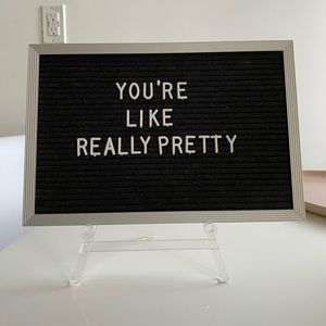 Marquee board and stand